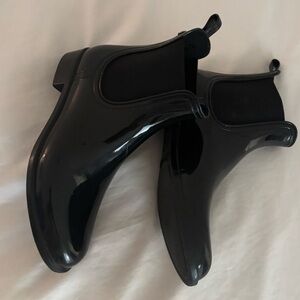 Aldo Storm Black Chelsea Rain Boots